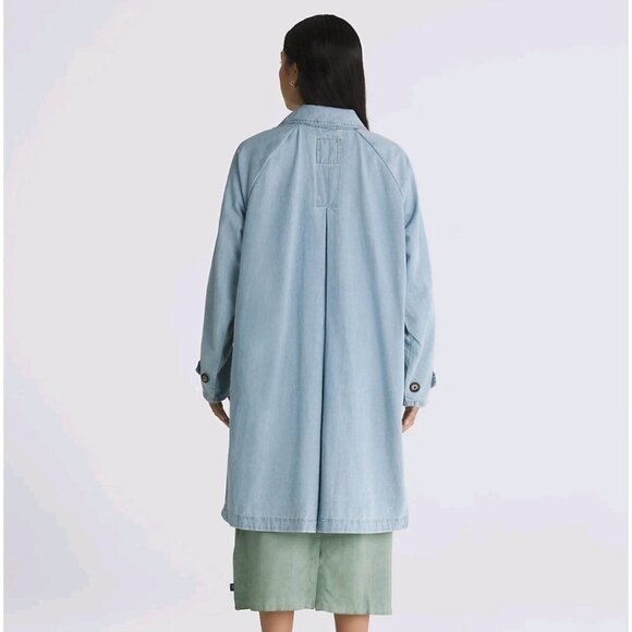 NWOT VANS Skate Mac Blue Long Sleeve Denim Jacket Size XLarge - Picture 3 of 10